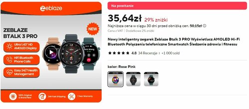 Zeblaze Btalk 3 PRO