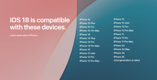 iOS 18