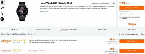 Honor Watch GS 3