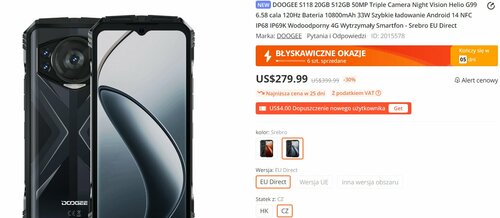 DOOGEE S118