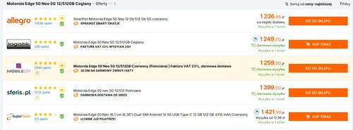 Motorola Edge 50 Neo