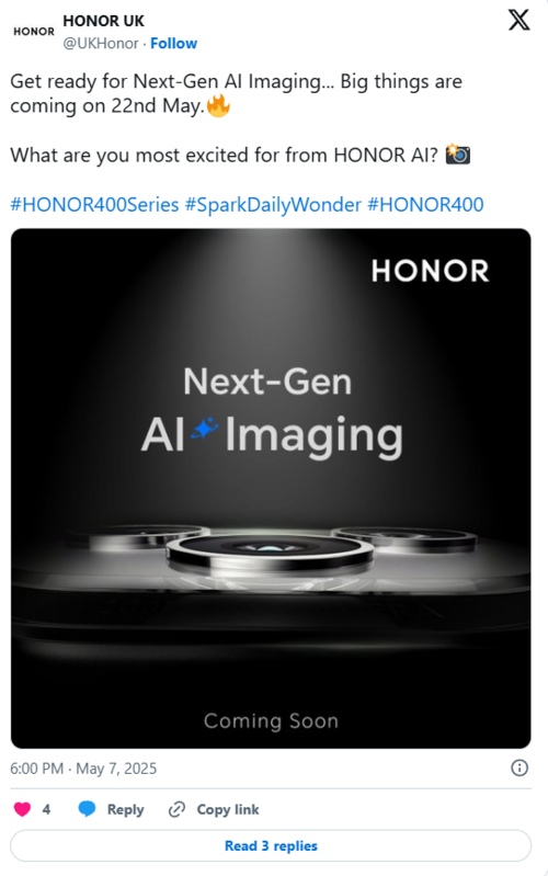 HONOR 400