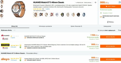 Huawei Watch GT 5