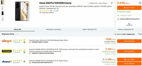 Honor 200 Pro