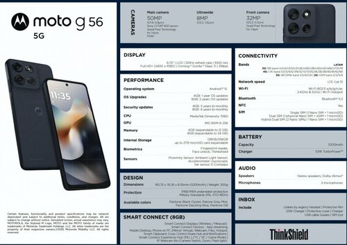 Motorola Moto G56