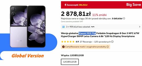Xiaomi MIX Flip
