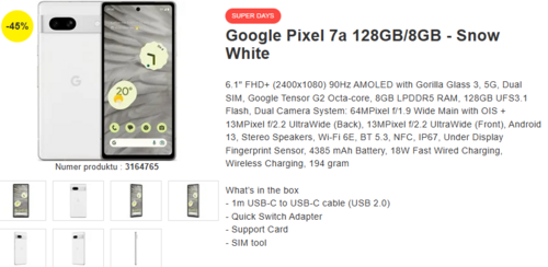 Google Pixel 7a