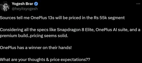 OnePlus 13s