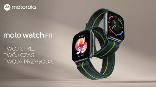 Motorola moto watch fit / fot. producenta