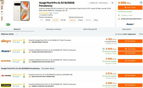 Google Pixel 9 Pro XL