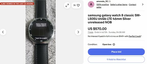 Samsung Galaxy Watch8 Classic