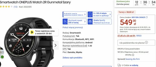 OnePlus Watch 2R