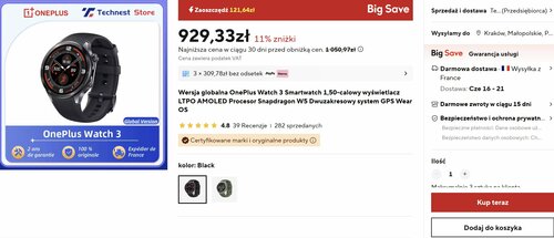 OnePlus Watch 3