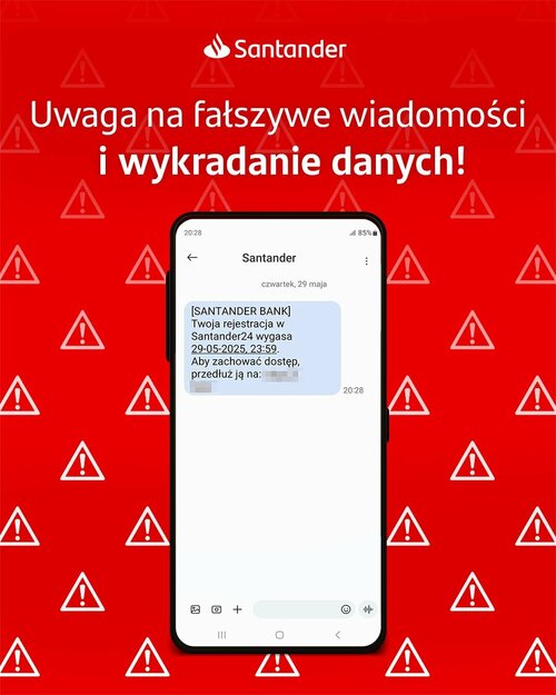 Klienci Santander w opałach