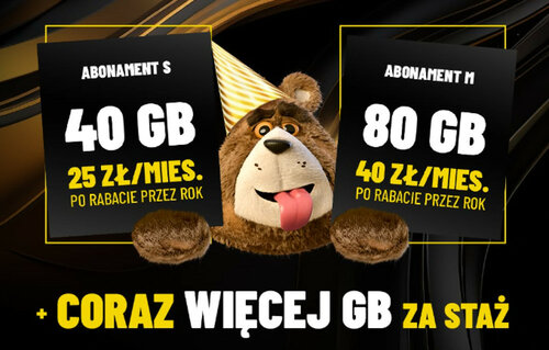 Abonamenty Plush bez limitu