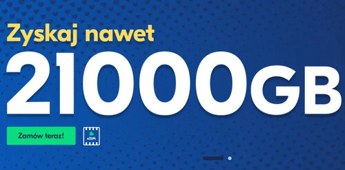 21000 GB za darmo w Lycamobile