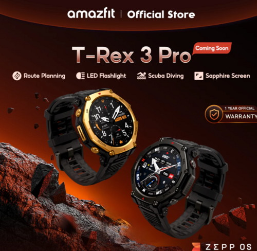 Amazfit T-Rex 3 Pro