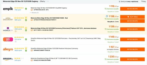 Motorola Edge 50 Neo