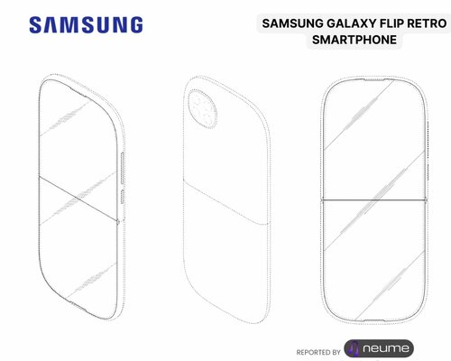 Samsung Galaxy Flip Retro