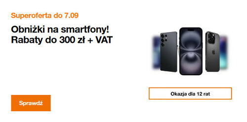 Smartfony w Orange dla firm