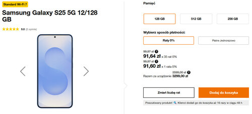 Samsung Galaxy S25 128 GB