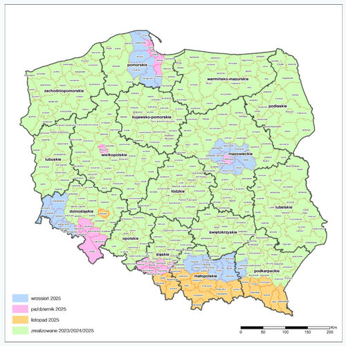 Zasięg 3G Orange w Polsce