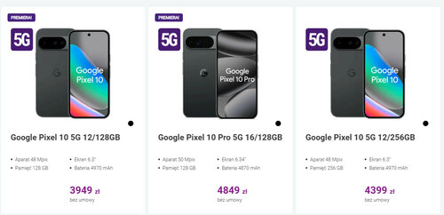 Pixel 10 i Pixel 10 Pro