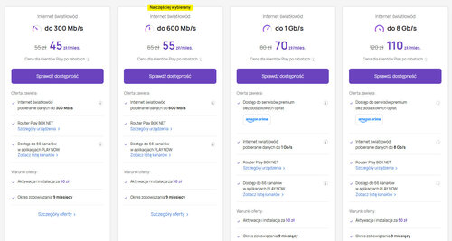 Nowy światłowód Play