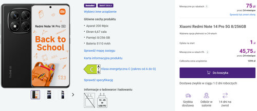 Telefon za 1 zł z aparatem 200 MP