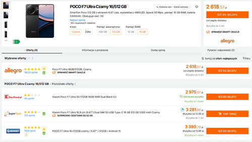 Xiaomi POCO F7 Ultra