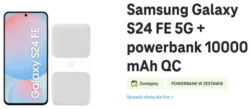 Samsung Galaxy S24 FE z prezentem