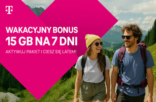 15 GB ekstra na wakacje