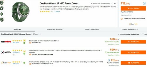 OnePlus Watch 2R