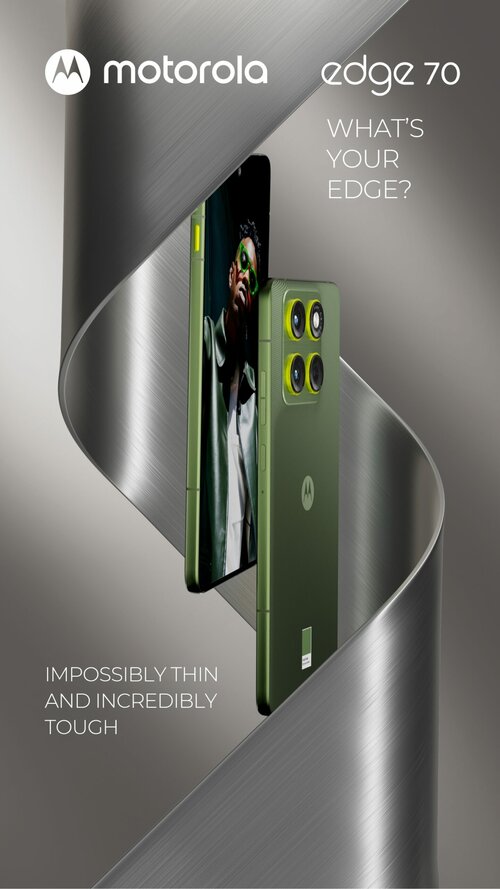 Motorola edge 70 wygląd
