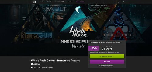 GOG rozbija bank – pakiet 7 gier do kupienia o 95% mniej