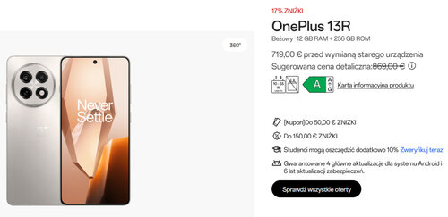 promocja OnePlus 13R