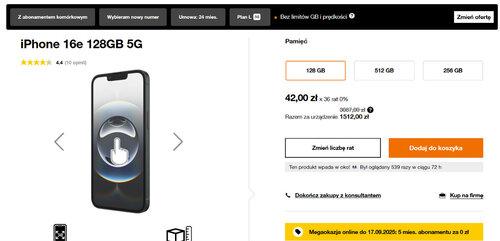iPhone 16e
