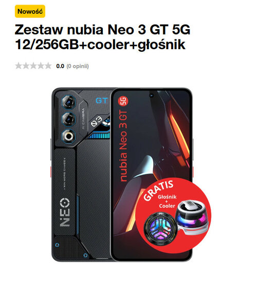 Nubia Neo 3 GT