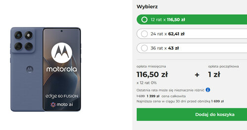 Motorola Edge 60 Fusion