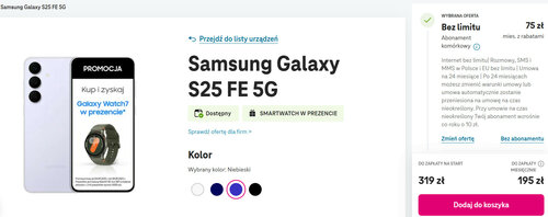 Samsung Galaxy S25 FE