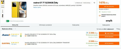 realme GT 7T