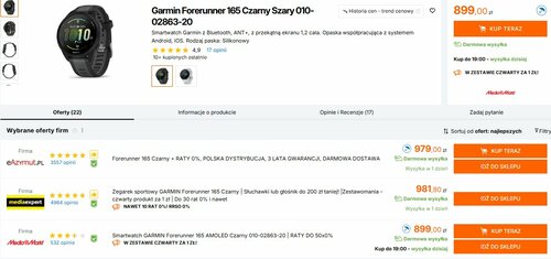 Garmin Forerunner 165