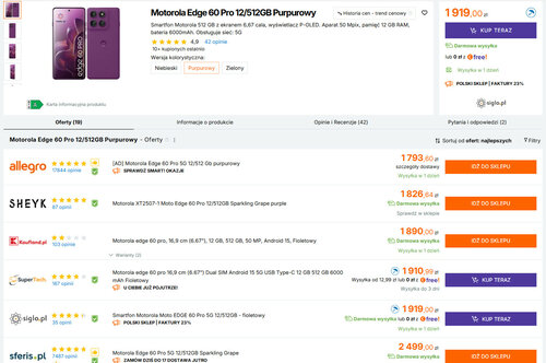 Motorola Edge 60 Pro