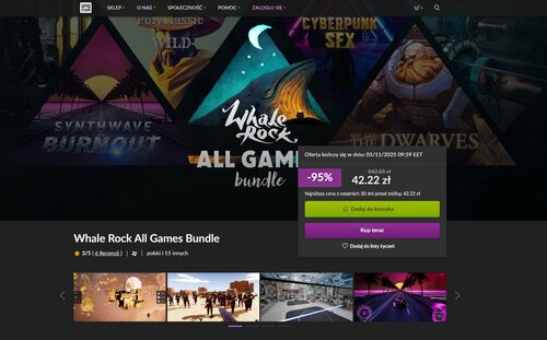 GOG oszalał – 15 gier do kupienia o 95% mniej