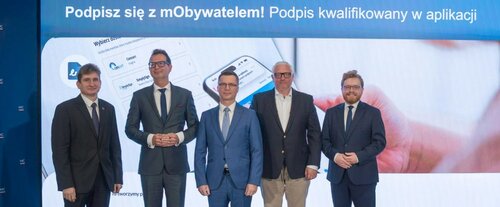 Podpis kwalifikowany w aplikacji mObywatel/ fot. gov.pl