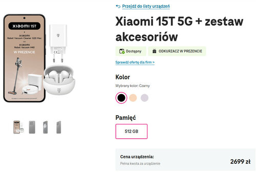 Promocja Xiaomi 15T