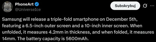 Samsung Tri-Fold