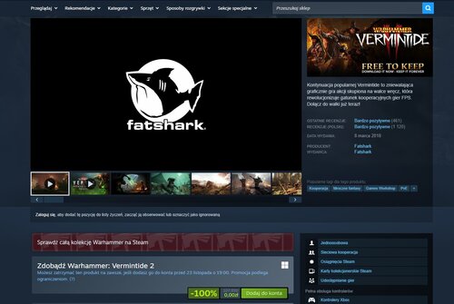 Kooperacyjny FPS właśnie został udostępniony za darmo