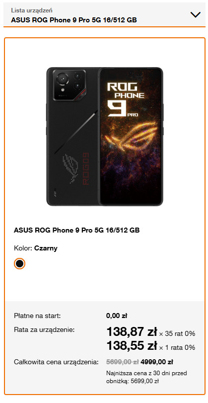 Asus ROG Phone 9 Pro