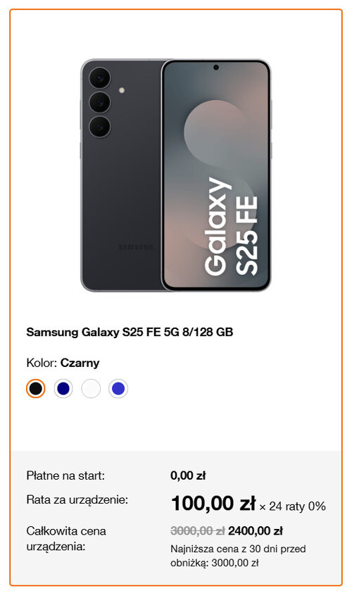 Samsung Galaxy S25 FE